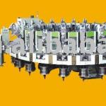 PU Two Color Two Density Soles Injection Molding Machine