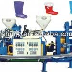 Factory price two color rain boots machine