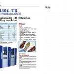 TR extrusion moulding machine