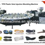 2 color plastic shoe sole making machine