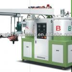 JG-808 full automatic pu shoe making pouring machine