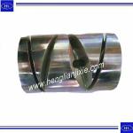 Investment cast metal grooved drum for bobbin winder