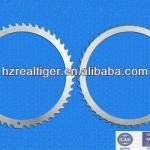 cnc machining aluminum external gear ring blade parts