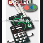 custom membrane keyboard switch for machine