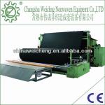 Nonwoven winding machine