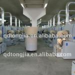 Zig zag cotton pad production line for surgical
