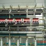 metallic yarn covering machine