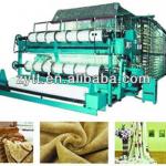 Double Needle Bed Long Staple Warp Knitting Machine