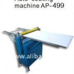 Dye sublimation cotton bases coating machine