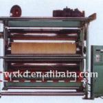 Textile three-roller calender machine