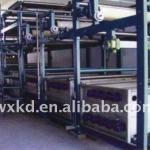 Textile cylinder knitted fabric mercerizing machine