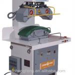 Vertical shirt collar pressing machine
