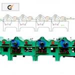Four-roller Textile Waste Processing Machine For Cotton Waste