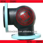 Supply flexible rubber joint elbow
