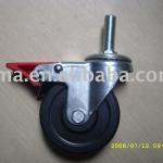 industrial rubber caster