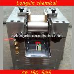 Portable three roller milling machine for chemicals