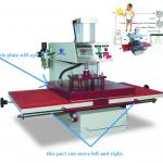 shoe heat transfer press machine
