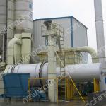 rotary type three cylinder 60T/hour fly ash dryer, limestone dryer