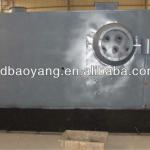 Hot air steam wood drying oven