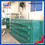 Acrylic sheets electric oven
