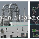 Agrochemicals flash dryer