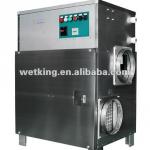 Bridge desiccant rotor dehumidifier