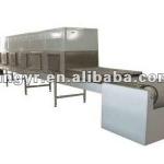 Microwave chemical powder dryer