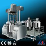 PLC control double way hydraulic vacuum emulsifier mixer
