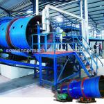 Organic compound fertilizer granulating machine