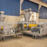 Fertilizer granule machine