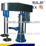 high speed dual shaft dispersing machine