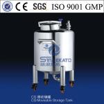 Moveable storage tank for stainless steel