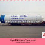 China 100CBM Cryogenic Tank for Liquid Nitrogen storage
