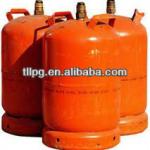 12.5kg lpg gas cylinder/gas bottle with valve