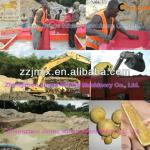 Alluvial gold dredger
