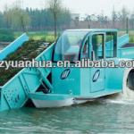 Hydraulic mower electric automatic cleaning mowing vessel