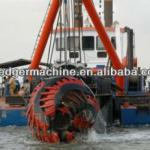digging dredger