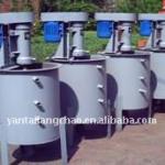 Power- driven zinc powder mixer