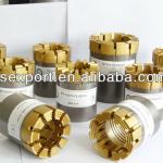 BQ NQ HQ PQ NQ3 HQ3 impregnated diamond core drill bit