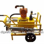 DS90B Hydraulic rock splitter with 2-4 hammer (petrol, diesel, electric, pneumatic),with 2 wheels, hole drill depth&gt;=400mm