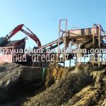 Iron ore selecting mahcinery for mineral sand concentraction land use