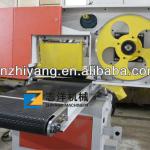 Horizontal gantry running saw