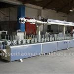 HSHM300BF-D profile wrapping machine with water based glue