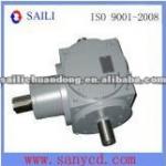 T6 90 right angle degree helical bevel gearbox/ variable