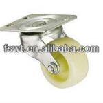 High Quality Light Duty White Fat Boy Swivel Caster Wheel