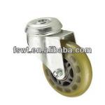 High Quality Top Polyurethane Round Hole Caster Wheel