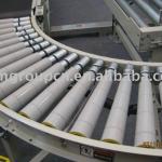 pvc tube tapered roller for curve roller conveyor