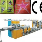 PLC Servo Control Automatic High Speed Printing Napkin Machine