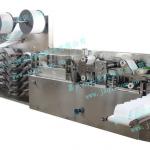 wet wipes equipment for W-fold