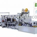 Wet Tissue making and packing machine